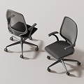 Modern office chair 3d model