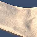 Natural Sandy Dunes With Smooth Wave Patterns And Desert Landscape Texture