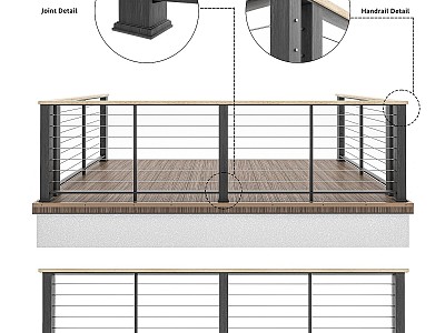 Cable Railing model