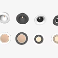 Modern Stylish Downlights And Spotlights With Different Designs And Color Options