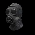 Gas Mask Gas Mask Mask Biochemical Mask Low Face Number Low Model Simple Model Game Sub-era Film and Television Level Super Realistic High Precision 3d model