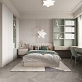 Modern Children's Room Bedroom Children's Room 3d model