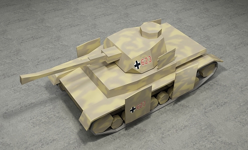 Modern Tanks 3d model