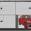 Red Sedan Front Face Design Of New Citroen Elysee Car Model