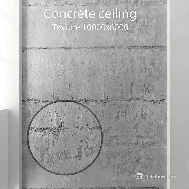 Gray Rough Wall Texture With 10000x6000 High Resolution And Natural Finish 3d model 