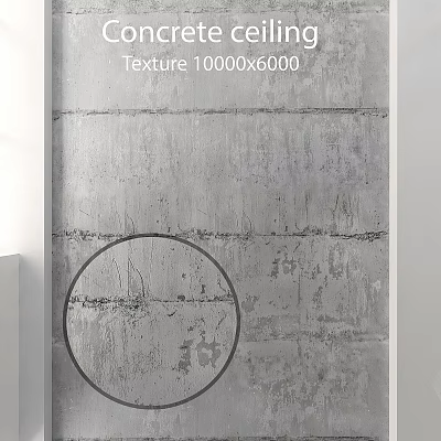 Gray Rough Wall Texture With 10000x6000 High Resolution And Natural Finish 3d model