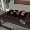 Tea Set 3d model