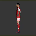 Arsenal Football Equipment Set With Red Jersey Shorts Socks And Pink Cleats