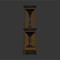 Pair Of Classic Decorative Pedestals With Intricate Openwork Design And Dark Bases