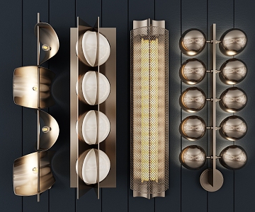 Modern wall lamp 3d model