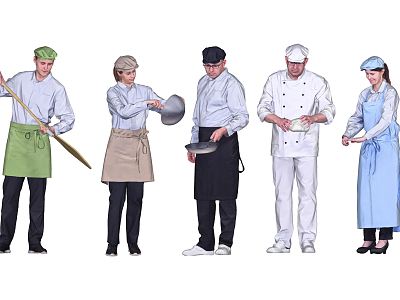 Modern Multiplayer Chef Master model