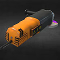 Angle grinder polishing machine hardware tool grinder cyberpunk angle grinder low face number low model simple model game film and television level super realistic 3d model