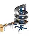 211 with animation ring automatic pipeline 3d model