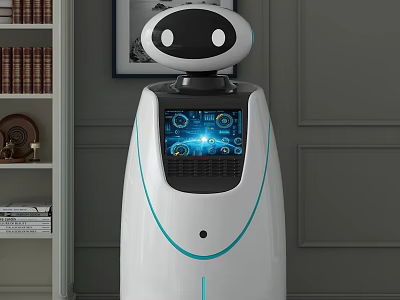 Modern Robots 3d model
