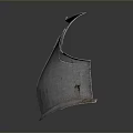 Medieval Metal Helmet with Rustic Finish Shiny Surface Decorative Design Elements Displayed in Studio