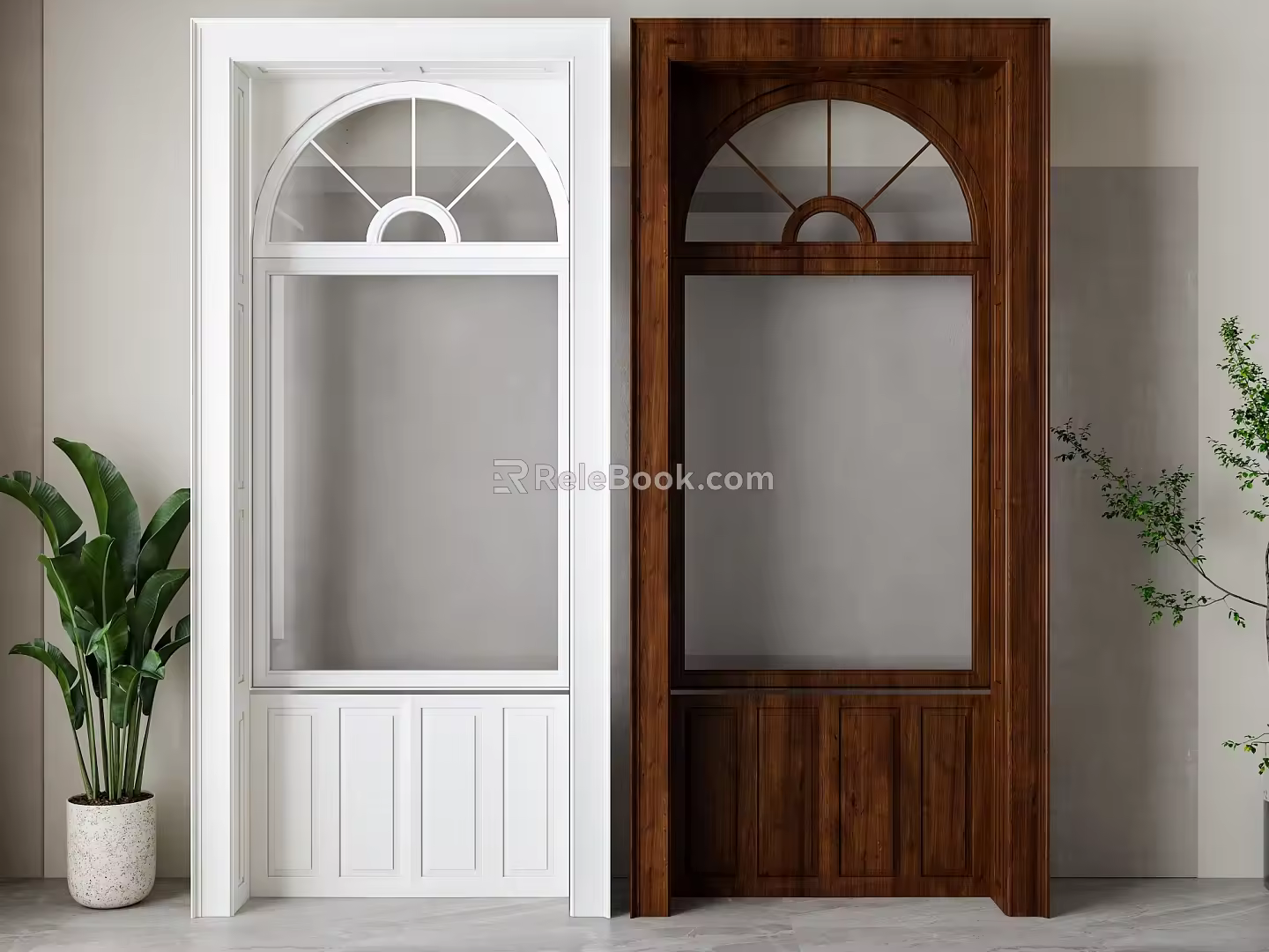 American Window 3d model