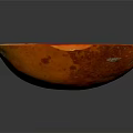Fresh Sliced Papaya with Vibrant Orange Flesh and Black Seeds on Gray Background
