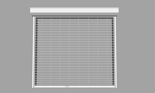 Rolling door garage door shop door 3d model