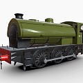 steam locomotive old locomotive steam locomotive 3d model