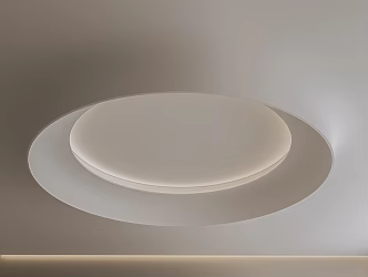 Modern Ceiling Round Ceiling Special-shaped Ceiling Gypsum Board Ceiling 3d model