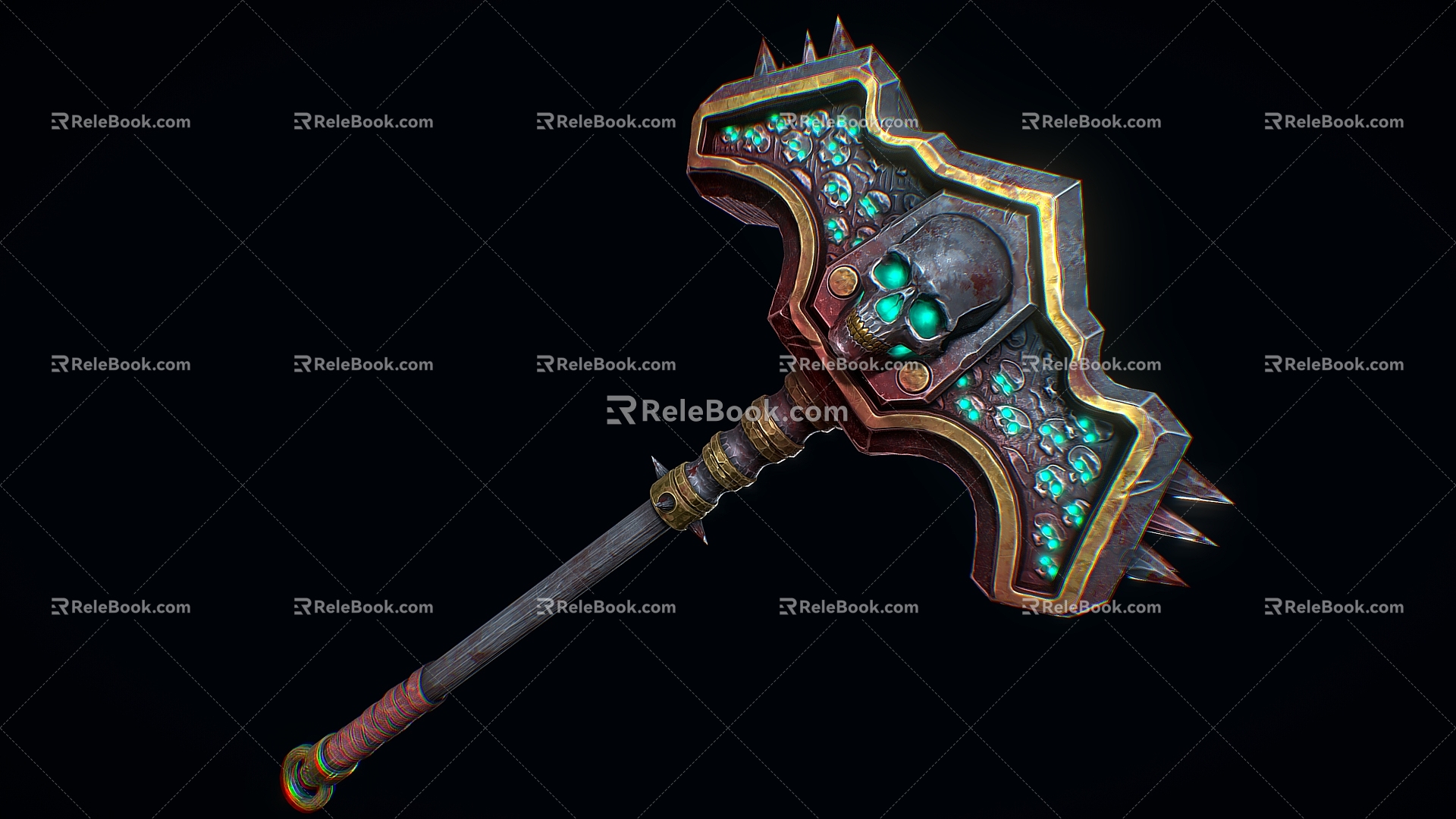 Axe Tomahawk Weapon Axe 3d model