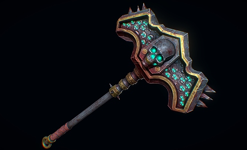 Axe Tomahawk Weapon Axe 3d model