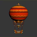 Balloon Hydrogen Balloon Game Item Game Props Game Equipment Game Equipment Realistic 3d model