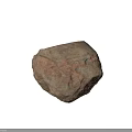 Natural Brown Stone With Rough Surface Texture For Garden Landscaping Decoration