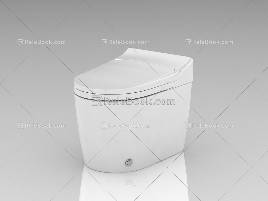 Smart Toilet Toilet Toilet 3d model