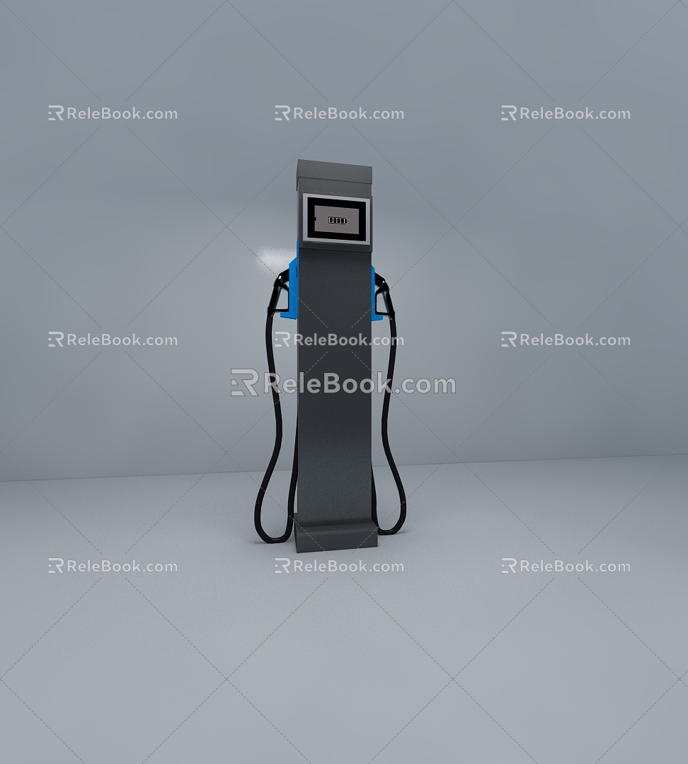 New urban energy charging pile 3d model