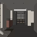 Elegant Wine Cellar Interior Design With Glass Door Metal Frame And Wine Bottles
