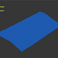 Detailed 3D Terrain Model With Mountainous Features And Textured Aerial View