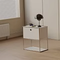 Modern bedside table 3d model