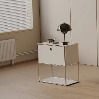 Modern bedside table 3d model