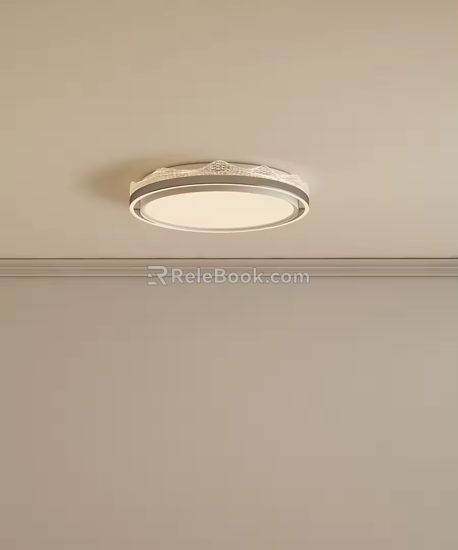 Simple ceiling lamp 3d model