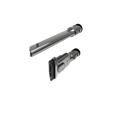 Essential Vacuum Cleaner Accessories Including Brush Nozzle And Extension Wand 3d model