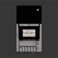 Sony Walkman Recorder Vintage Recorder Card Machine Tape Retro Recorder 3d model