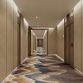 Modern Luxurious Hotel Public Lounge Area With Sofa Armchairs And Decorative Ceiling