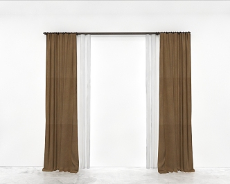 Curtains 3d model