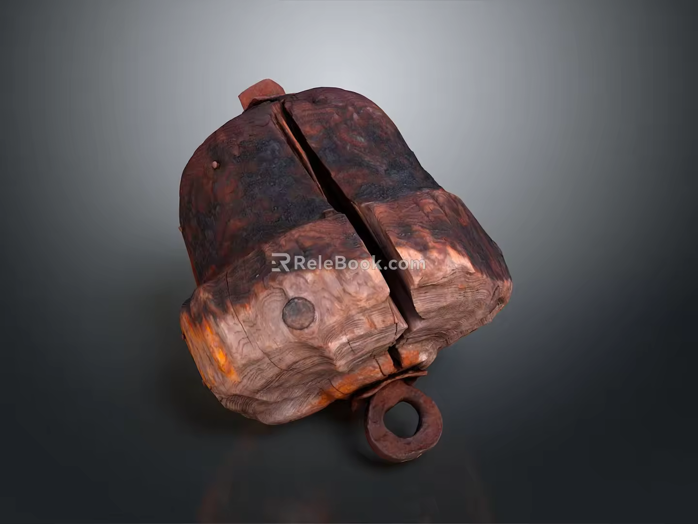 Red Wine Stopper Game Item 3d model
