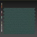 Dark Long Strip Floor Components With Interlocking Pattern And Matte Surface