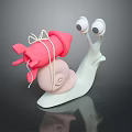 Snail Cartoon Snail Small Snail Reptile Cold Blooded Animal Reptile 3d model