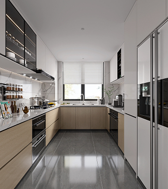 Modern Kitchen 3d model