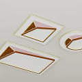 Modern LED Ceiling Light Designs in Square Round Shapes with Decorative Frames