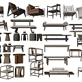 Elegant Modern Bed Bench Collection With Wooden Frames And Upholstered Seats Design