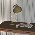 Light Luxury Table Lamp 3d model