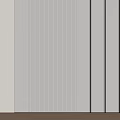 Modern Vertical Striped Light Colored Wall Paneling For Home Interior Wall Design 3d model