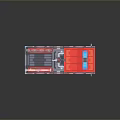 Red Fire Truck With Extendable Ladder And Water Tank 3D Rendering For Emergency Use