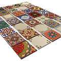 modern tile mosaic tile 3d model