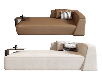 Modern chaise longue model